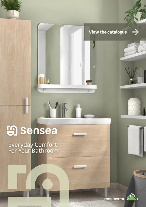 The Sensea catalogue cover
